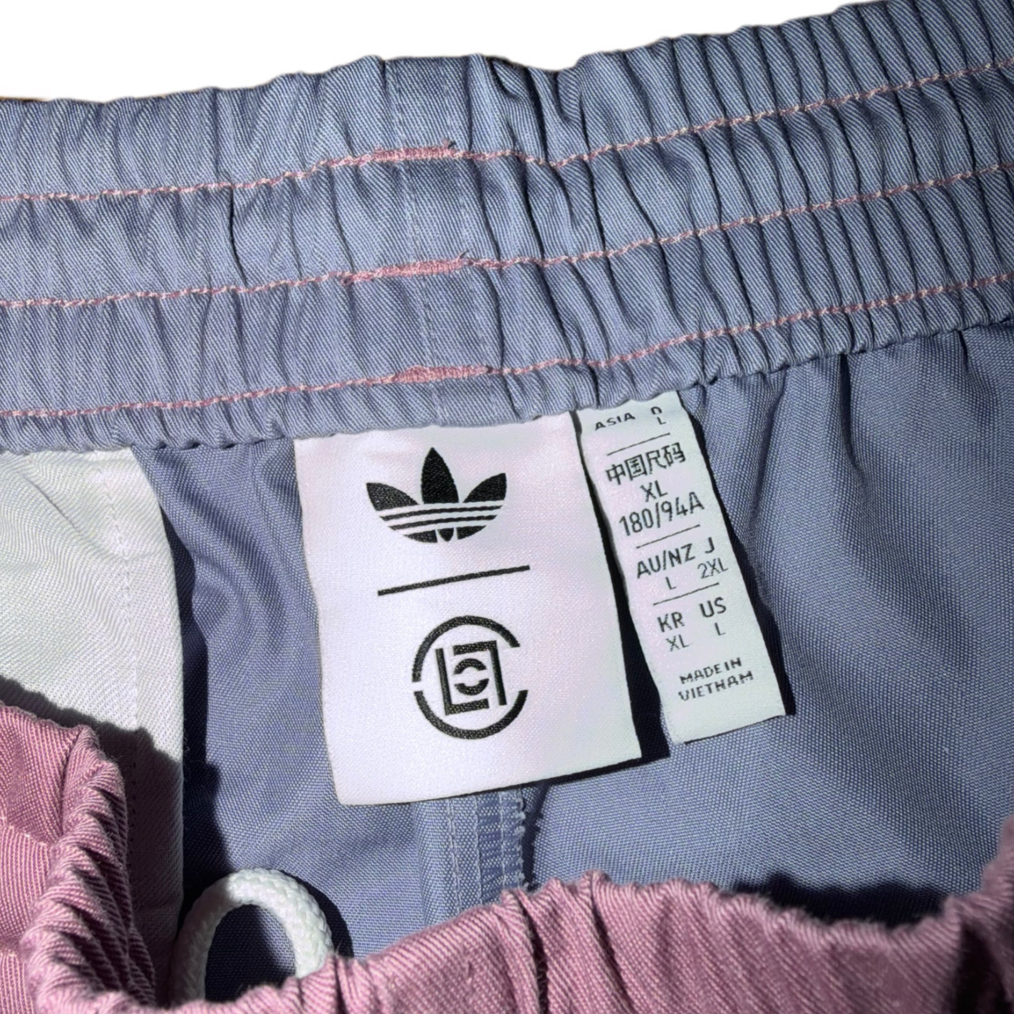 adidas Originals x CLOT Sprinter Shorts Purple Blue 2024 (USED)