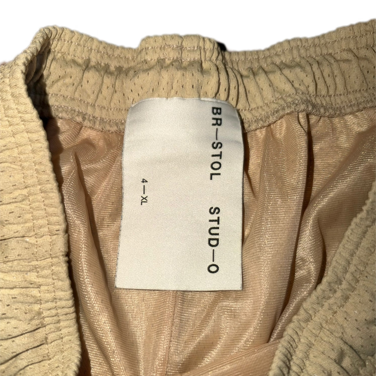 Bristol Studio Triple Hem Shorts Camel Sand Cream 2022 (USED)